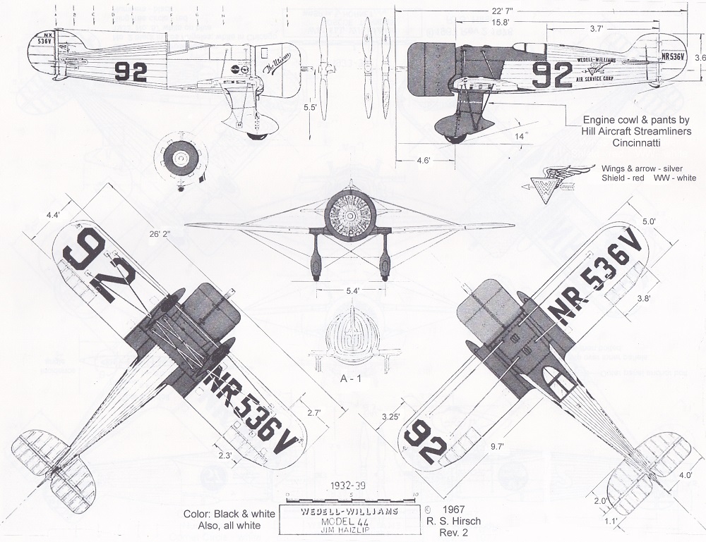Plans for a full-size Model 44